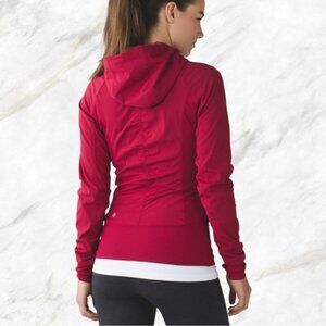 Lululemon In Flux Hoodie Jacket *Reversible - Cranberry